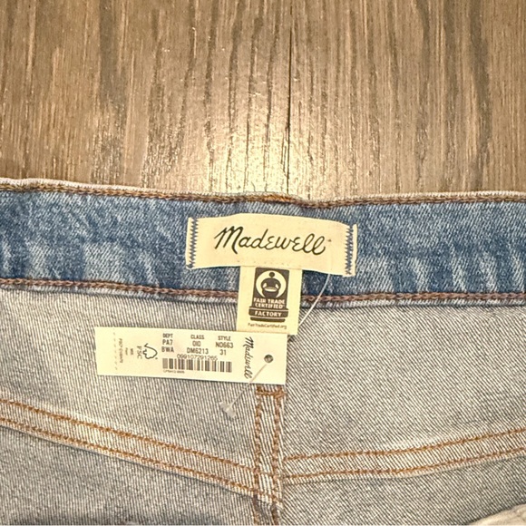 NWT Madewell Perfect Vintage Jean in Berdelle Wash Size 31 - Picture 4 of 11